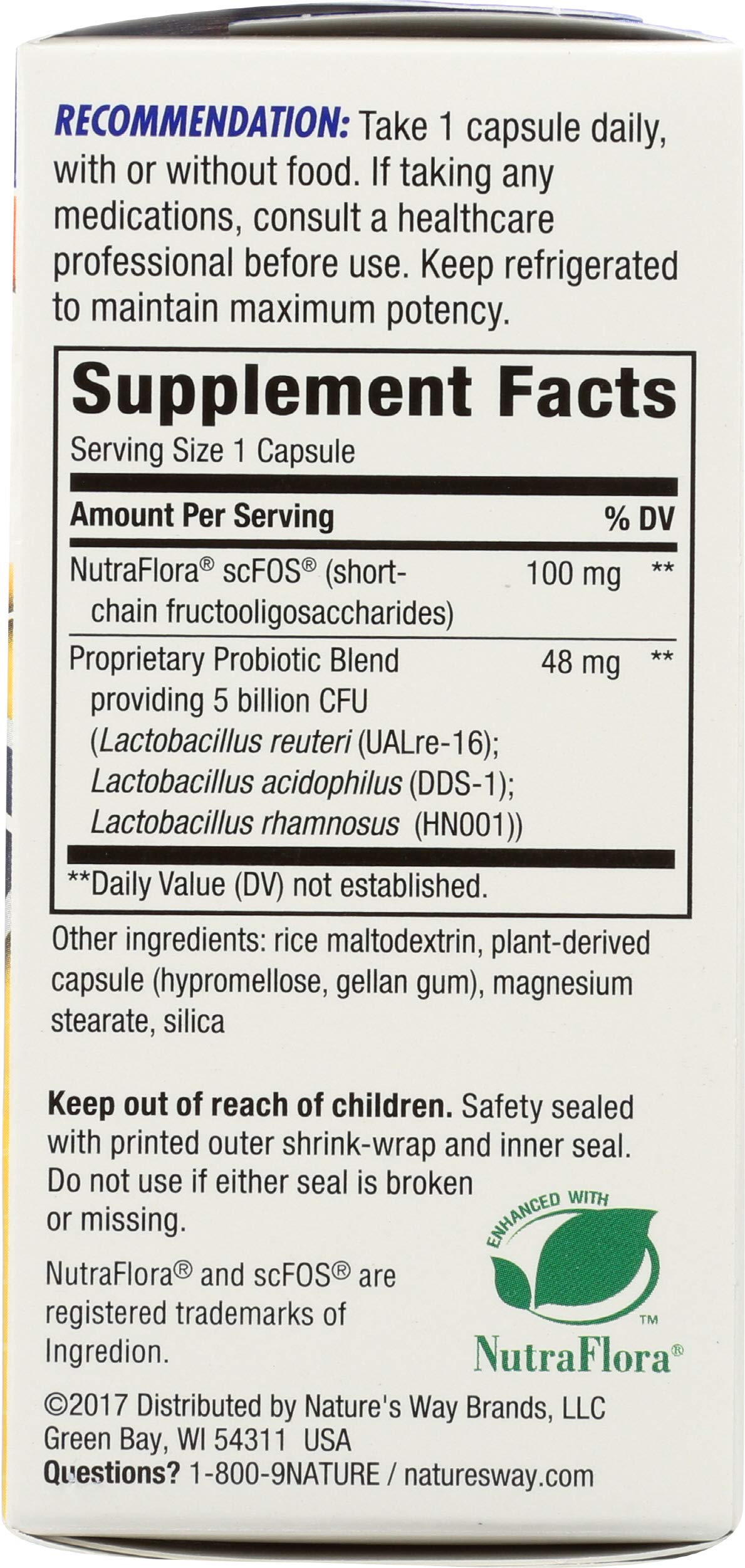 Nature's Way Primadophilus Reuteri Capsules 90