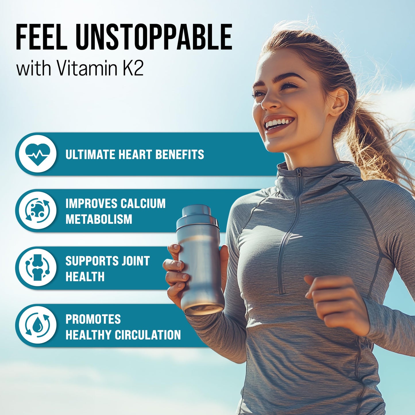 MERRY VITA Vitamin D3 K2 Softgels 300