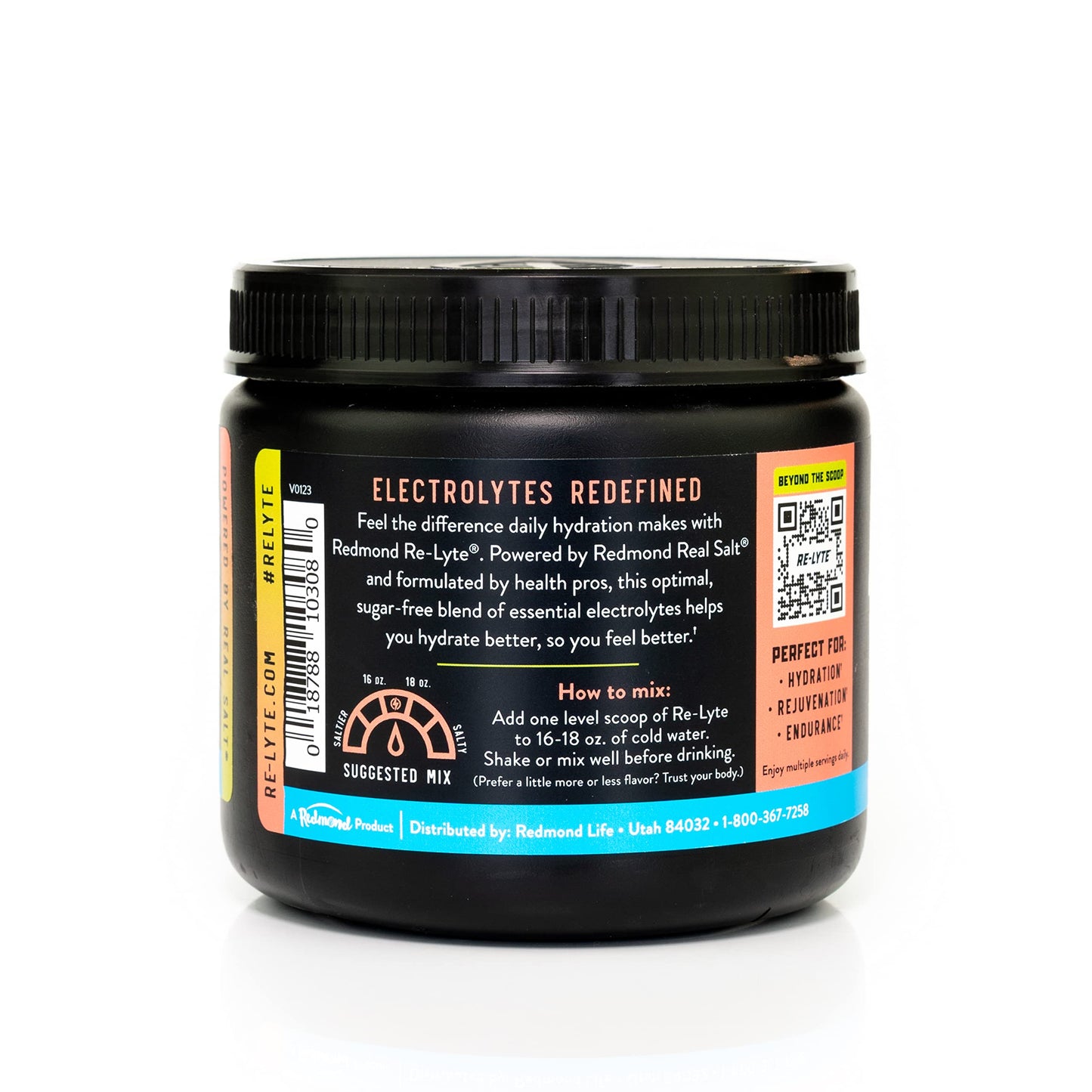 REDMOND Re-Lyte Electrolyte Powder 13.4 Ounces