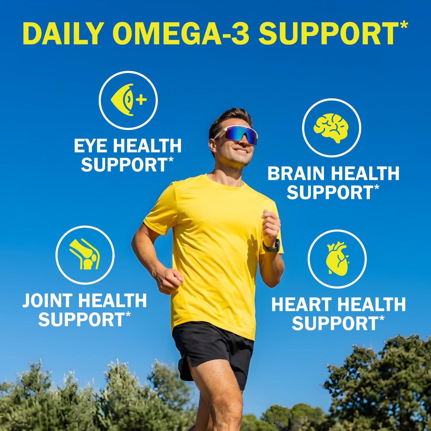 BioSchwartz Triple Strength Omega-3 Fish Oil Softgels 90 Count