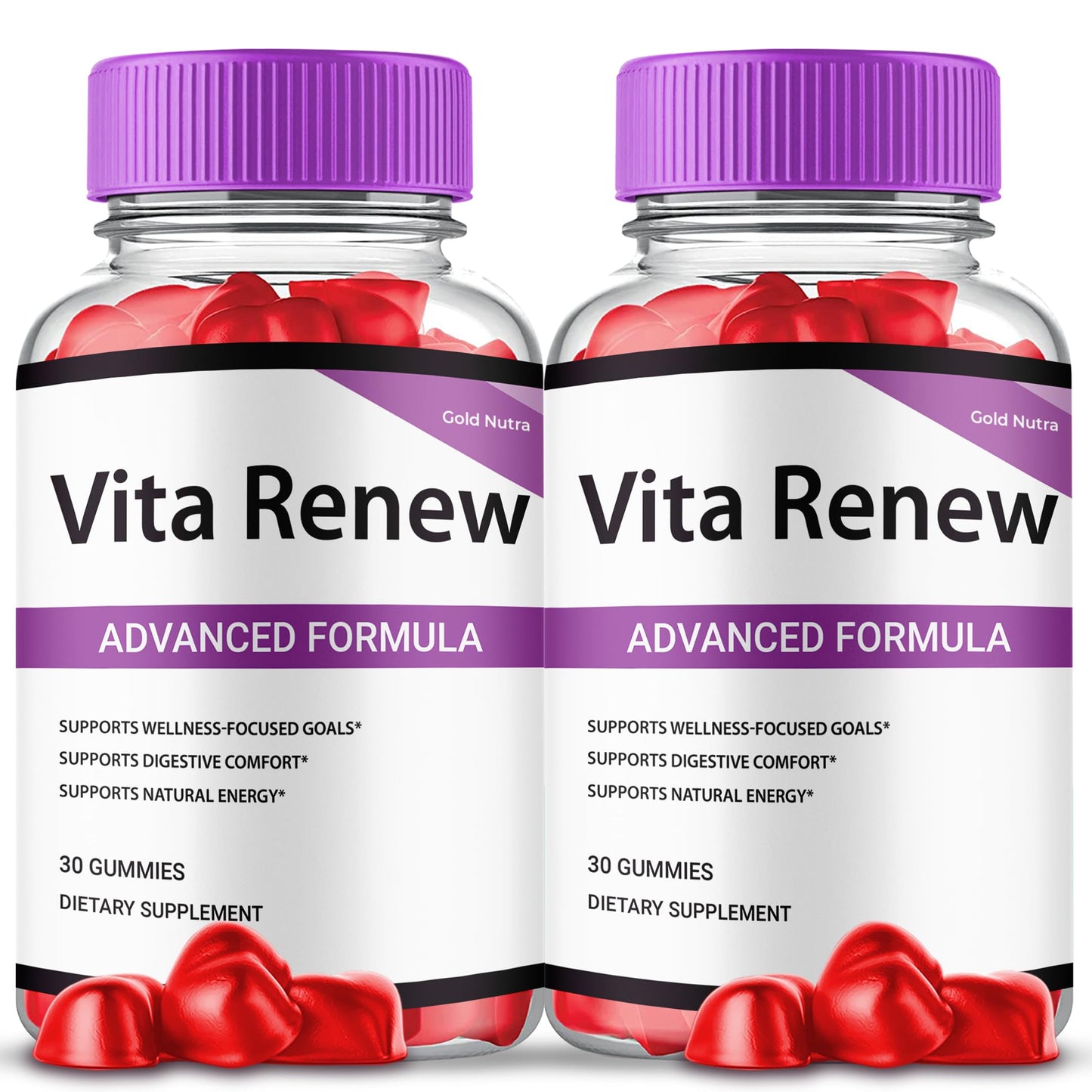 Gold Nutra Vita Ren Gummies, Vita ACV Gummies, 1 Count