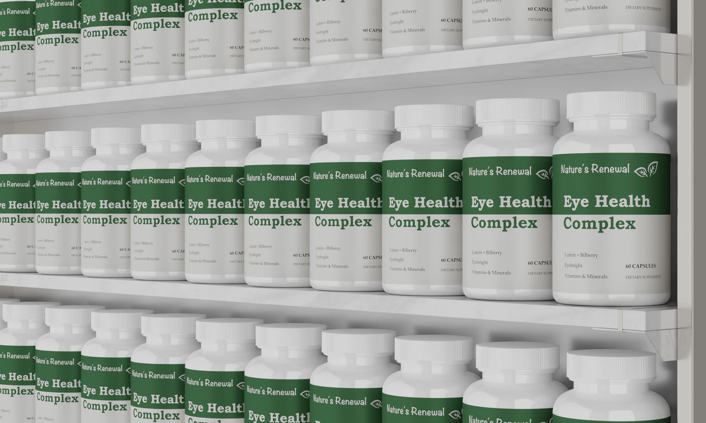 Nature's Renewal Eye Health Complex Supplement Capsules, 60 Capsules