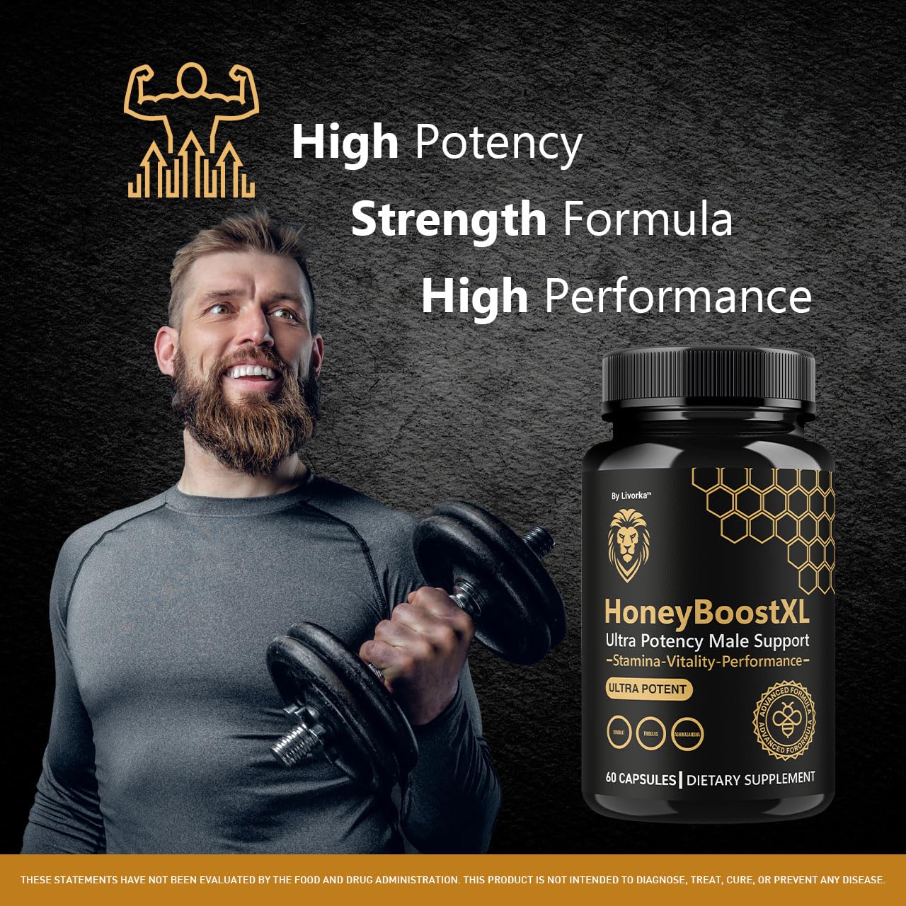 LIVORKA Honey Boost XL Capsules 180 Capsules