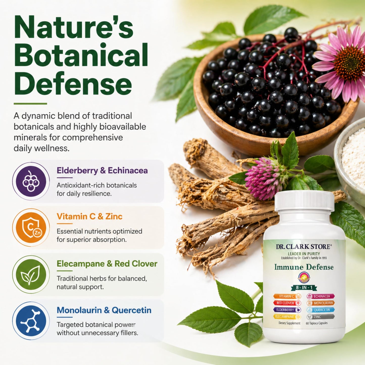 Dr Clark Store Immune Defense Capsules, 60 Capsules