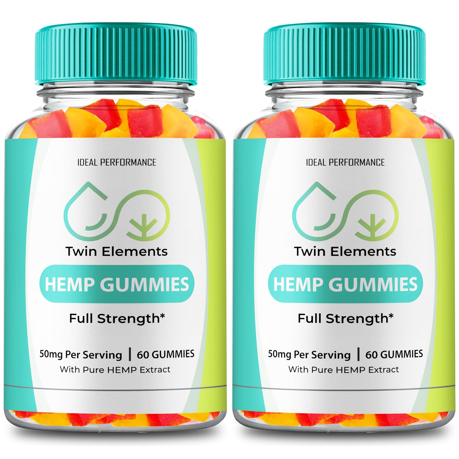 IDEAL PERFORMANCE Twin Elements Gummies 120 Count