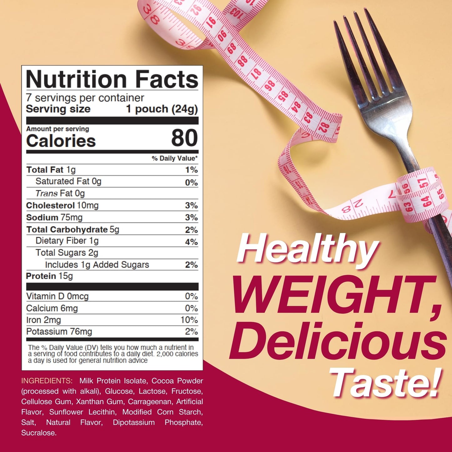 ProtiDIET Protein Pudding Mix Powder 5.9 oz