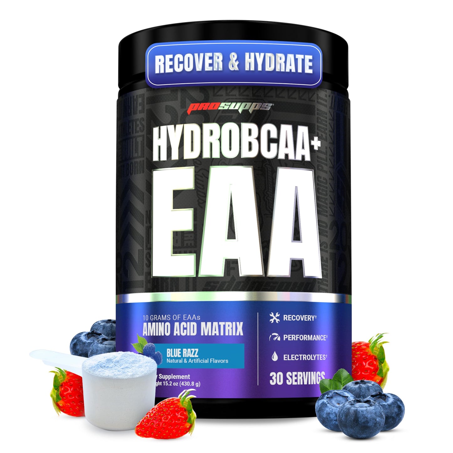 ProSupps HydroBCAA Essential Amino Acids Powder, 14.6 Ounce