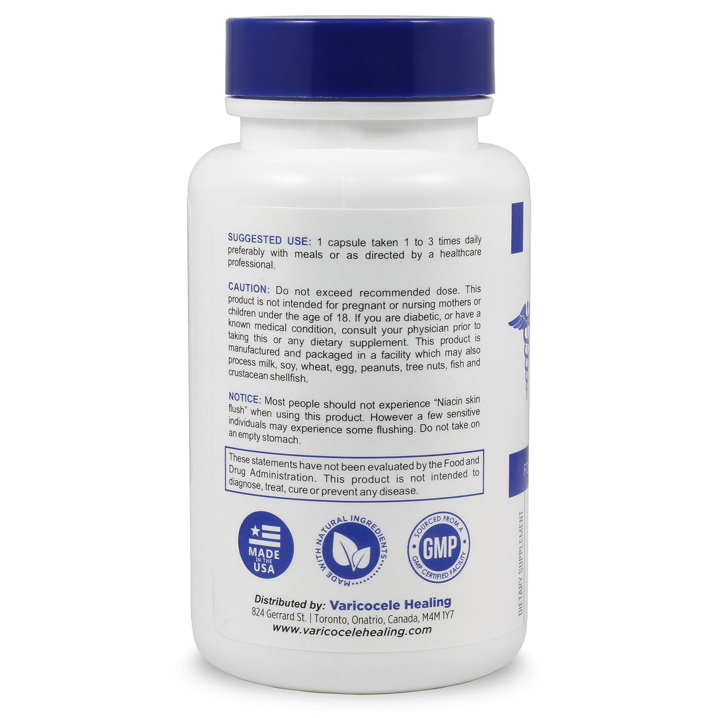 Varicocele Healing Ltd. Varaco Health Kit Tablets 180