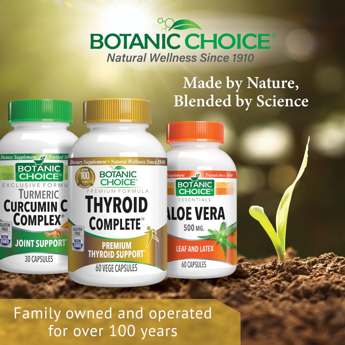 Botanic Choice Thyroid Complete Capsules 60 Count