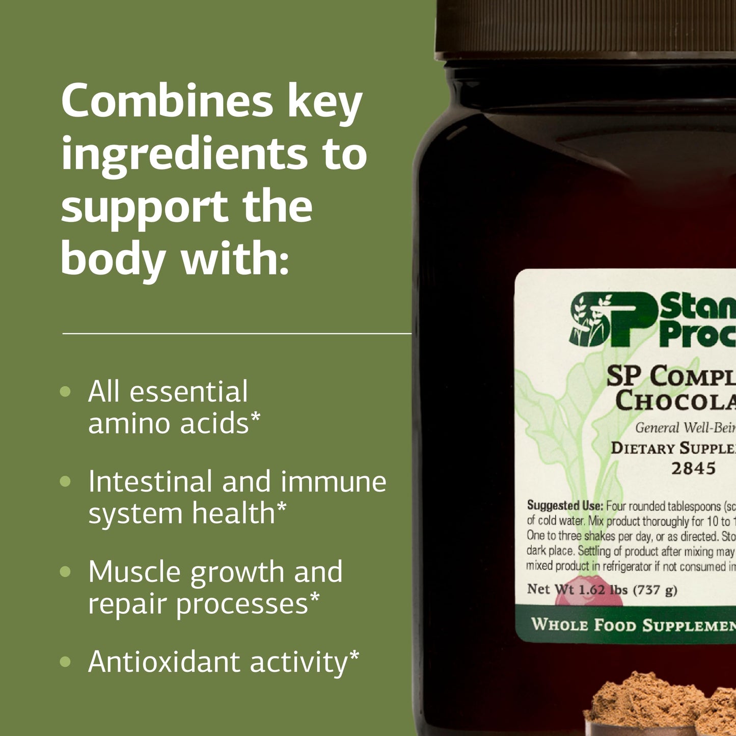 Standard Process Inc. SP Complete Protein Powder with Amino Acids 26 oz