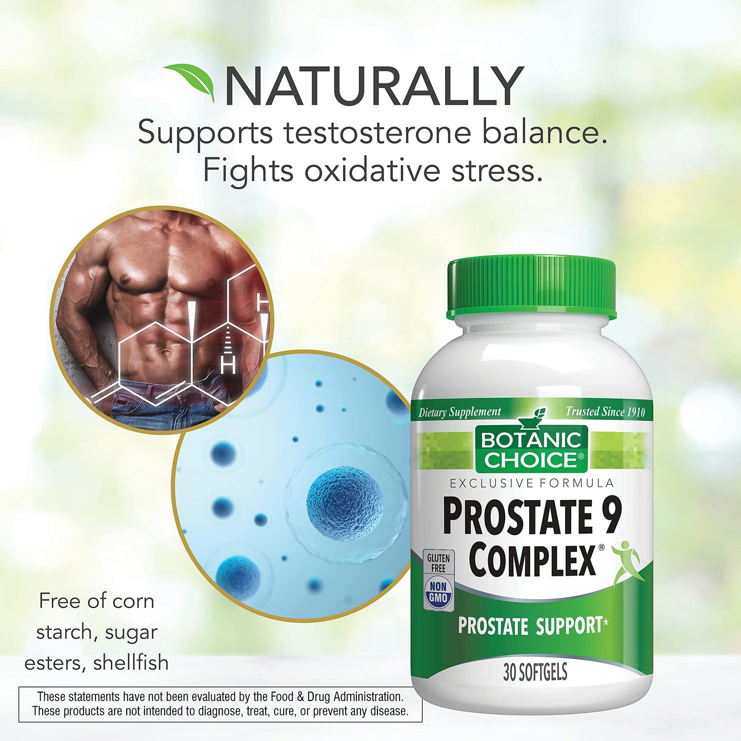 Botanic Choice Prostate 9 Complex Softgels 30 Count