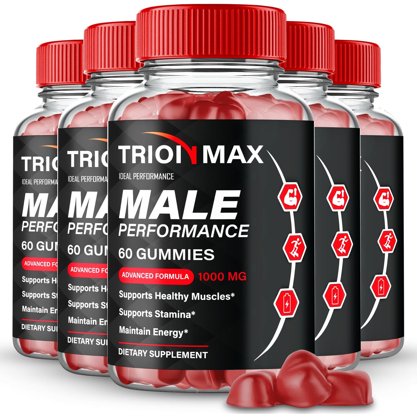 IDEAL PERFORMANCE Trion Max Gummies 300 Count