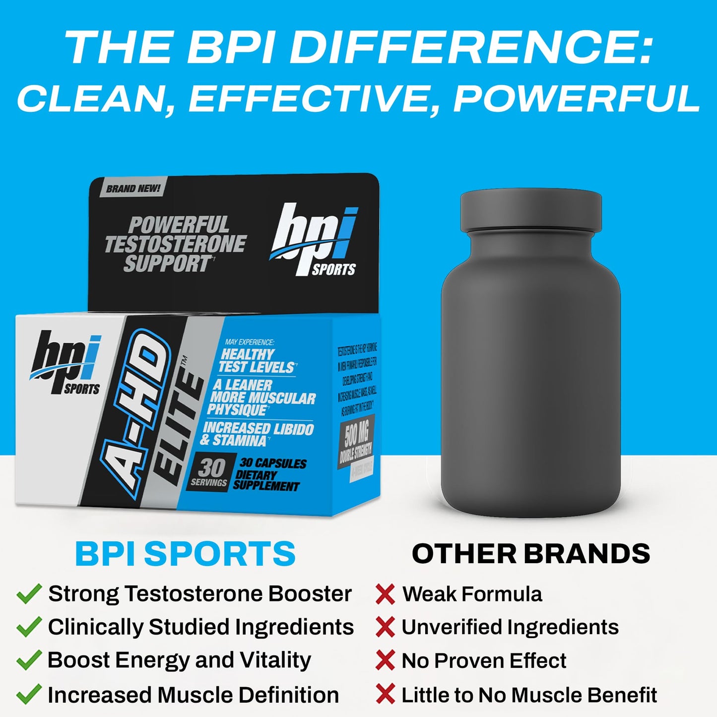 BPI Sports A-HD Elite Capsule 30 Servings