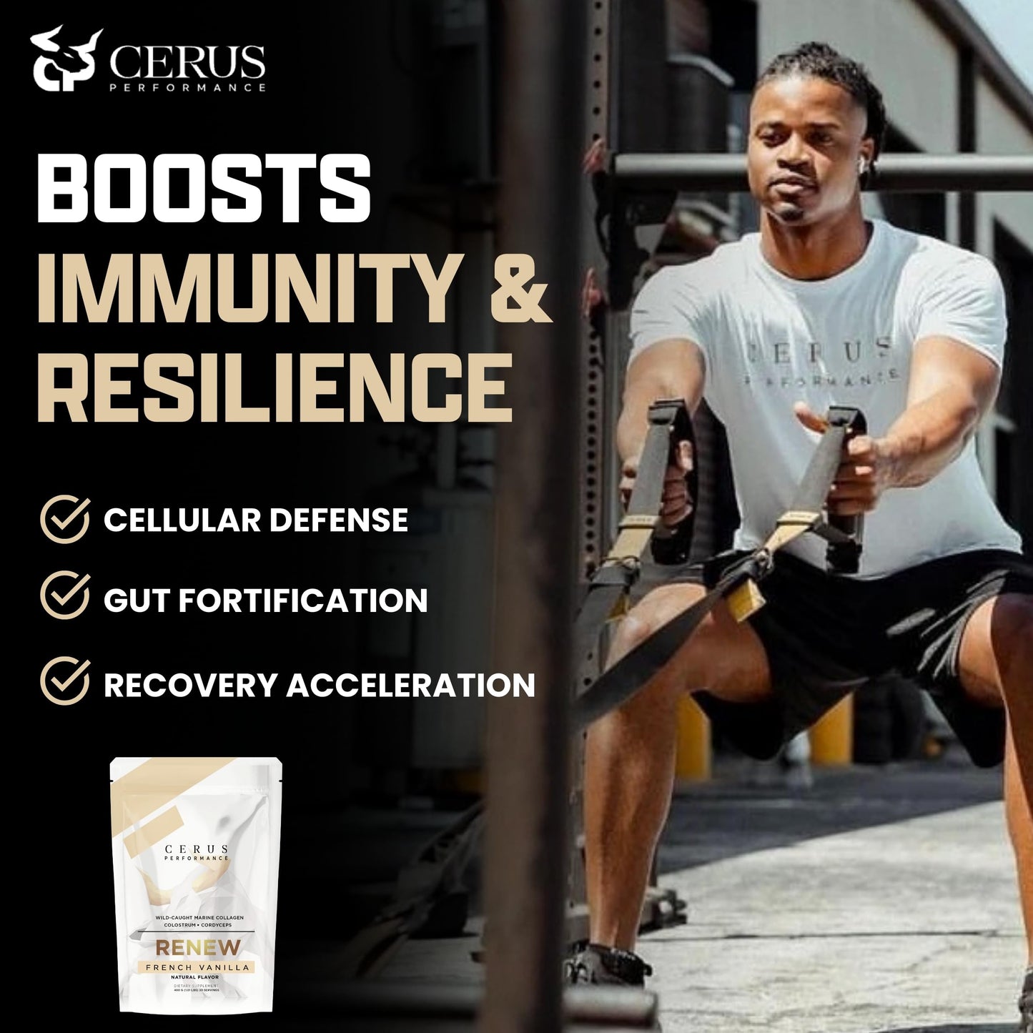 Cerus Performance Renew Premium Athletic Blend Powder 1.01 lb