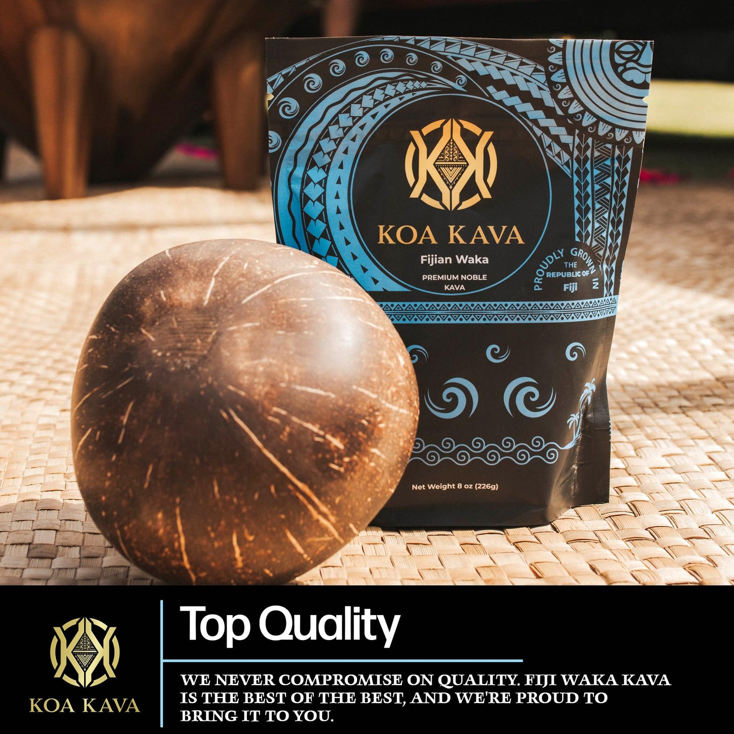Koa Kava Fijian Kava Powder 35.3 Ounce