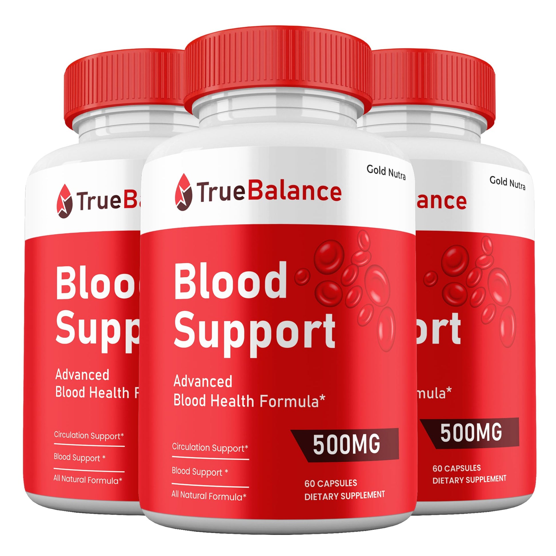 Gold Nutra True Balance Capsules 3 Count