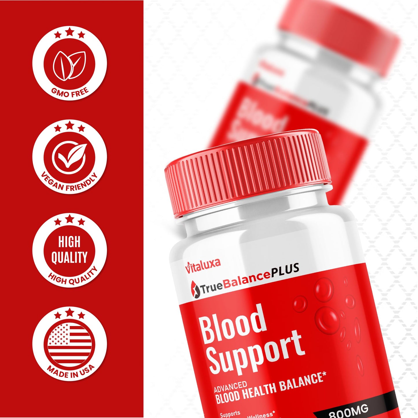 Vitaluxa Tru Balance Plus Support Capsules 300 Capsules