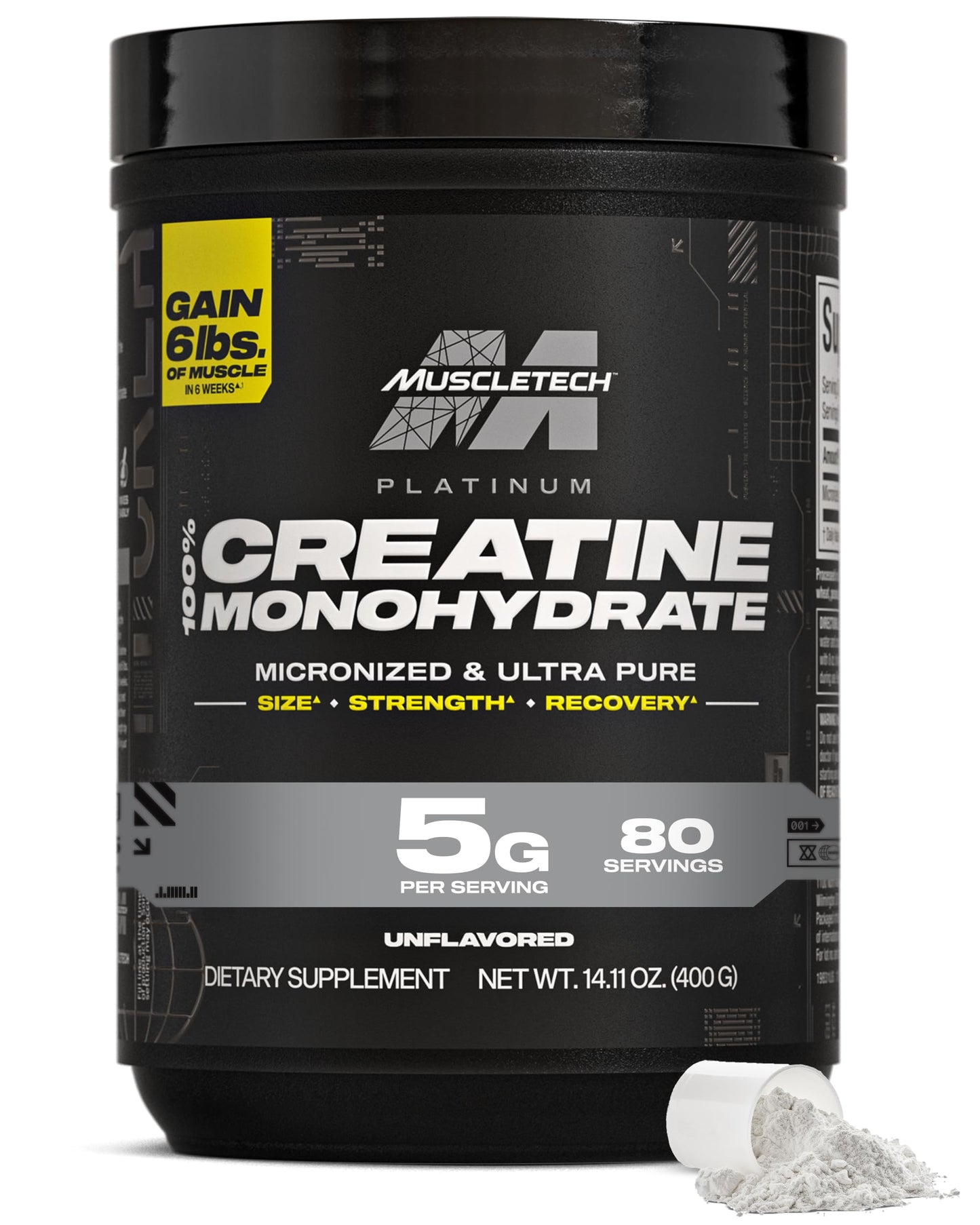 MuscleTech Creatine Monohydrate Powder 14.11 oz