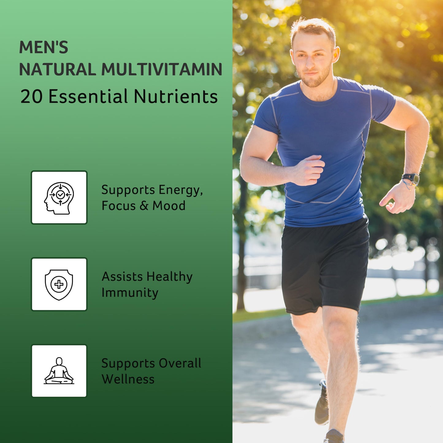 Nature's Evergreen Completely Men's Multivitamins & Multiminerals Capsules 120 Count