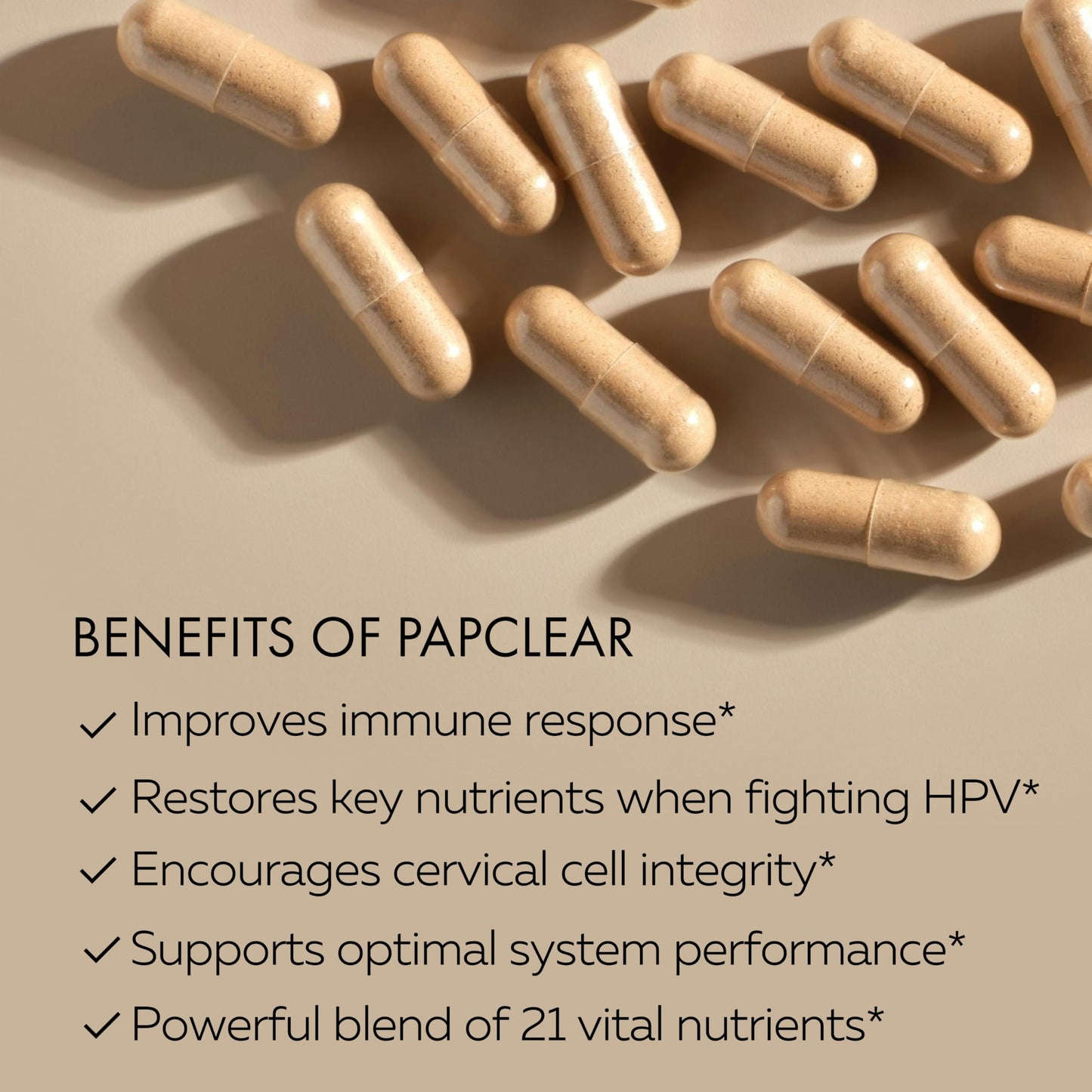 HPD Rx PAPCLEAR OB/GYN Formulated Immune Support Supplement Capsules 180
