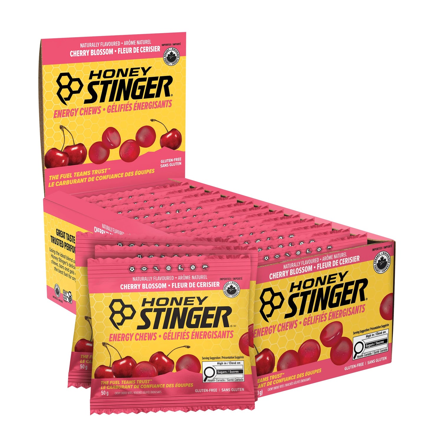 Honey Stinger Organic Energy Chews 21.6 oz