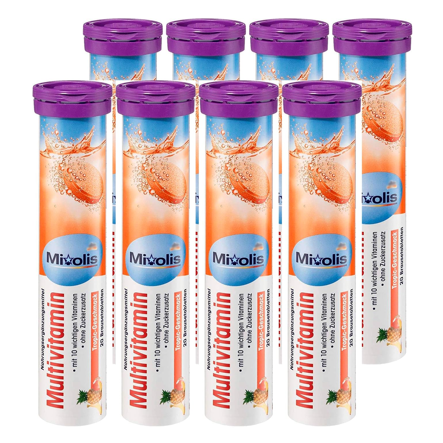 Generic MivlisVitamins Multivitamin Soluble Tablets 20 Count