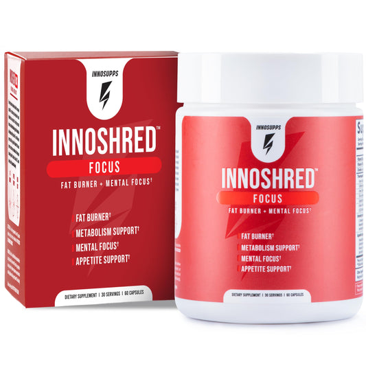InnoSupps Shred Focus Day Time Fat Burner Capsule, 60 Capsules