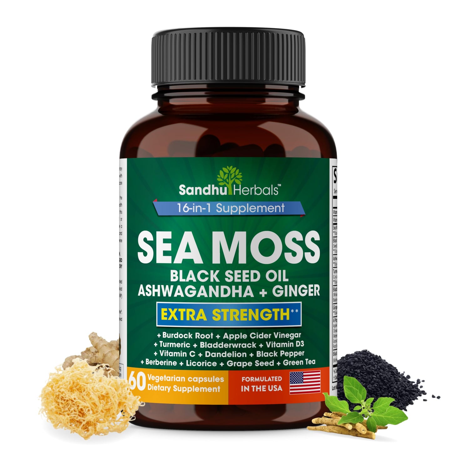 SANDHUHERBALS Sandhu Herbals Bundle Capsules 120