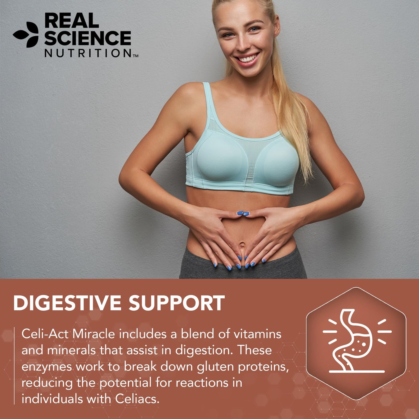 Real Science Nutrition Celi-Act 60 Capsules
