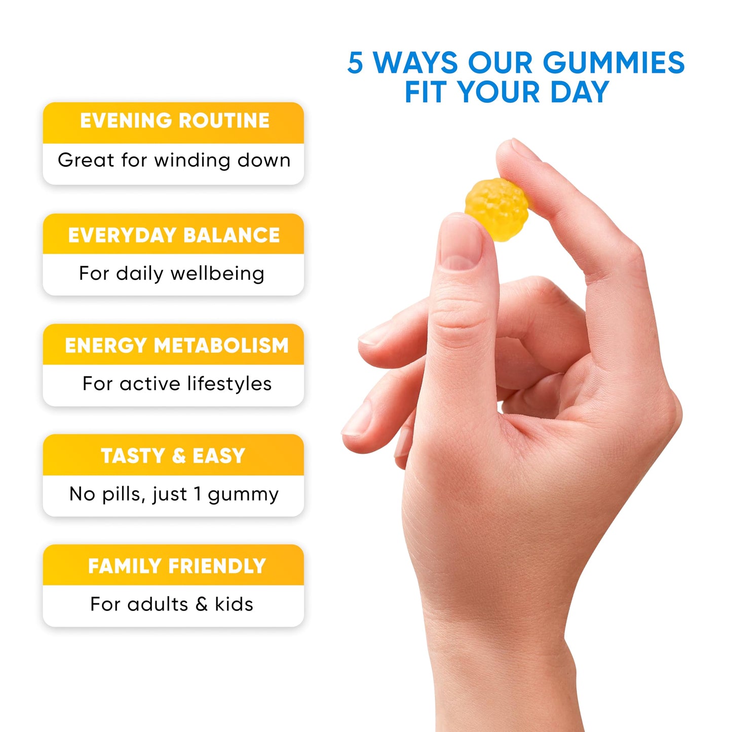 PURA WEX NUTRITION Magnesium Glycinate Gummies 400mg, High Absorption Magnesium Supplement for Women, Men and Kids, Sugar Free, Vegan, 60 Gummies