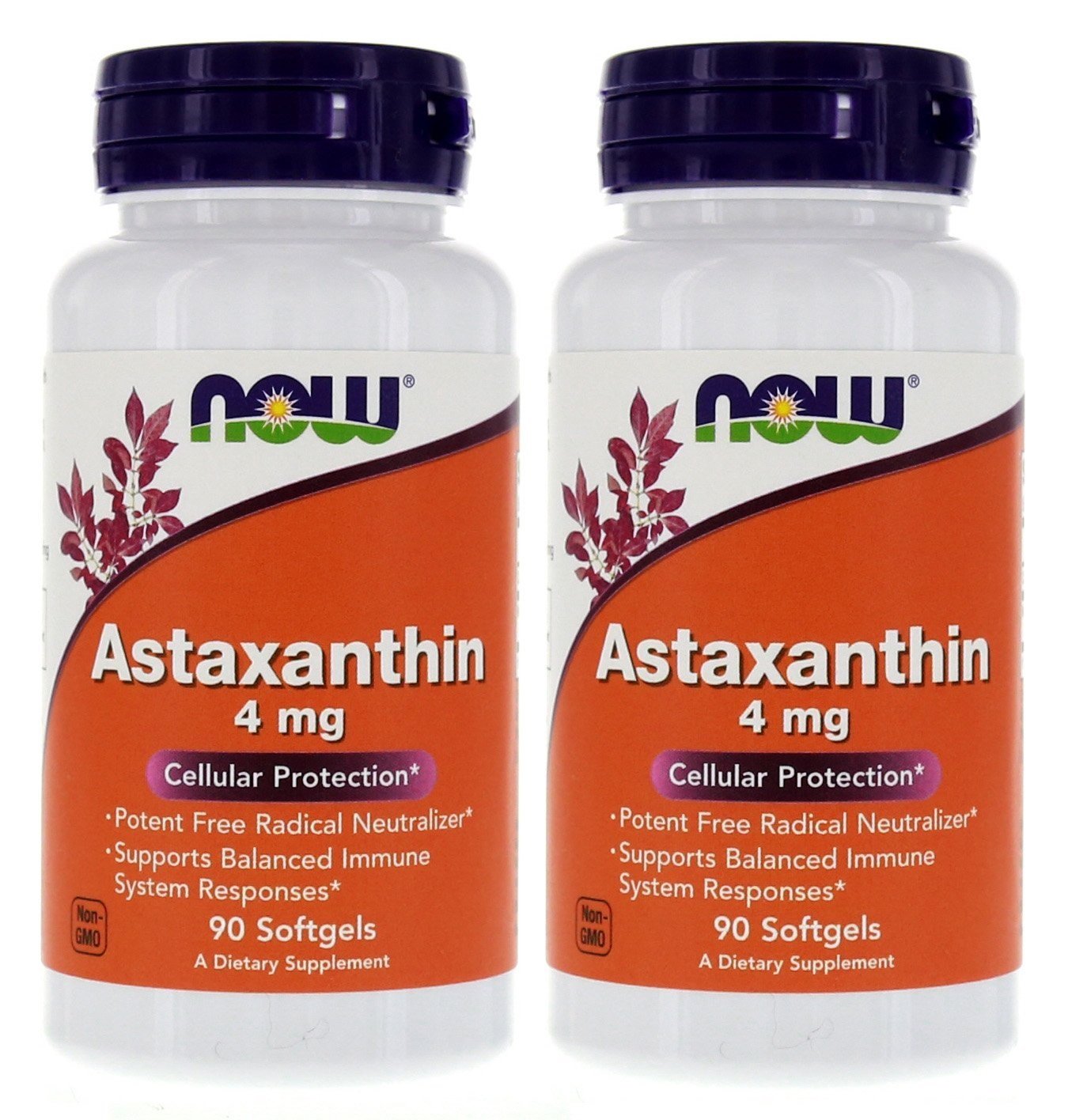 NOW Foods Astaxanthin 4mg Softgels, 180 Softgels