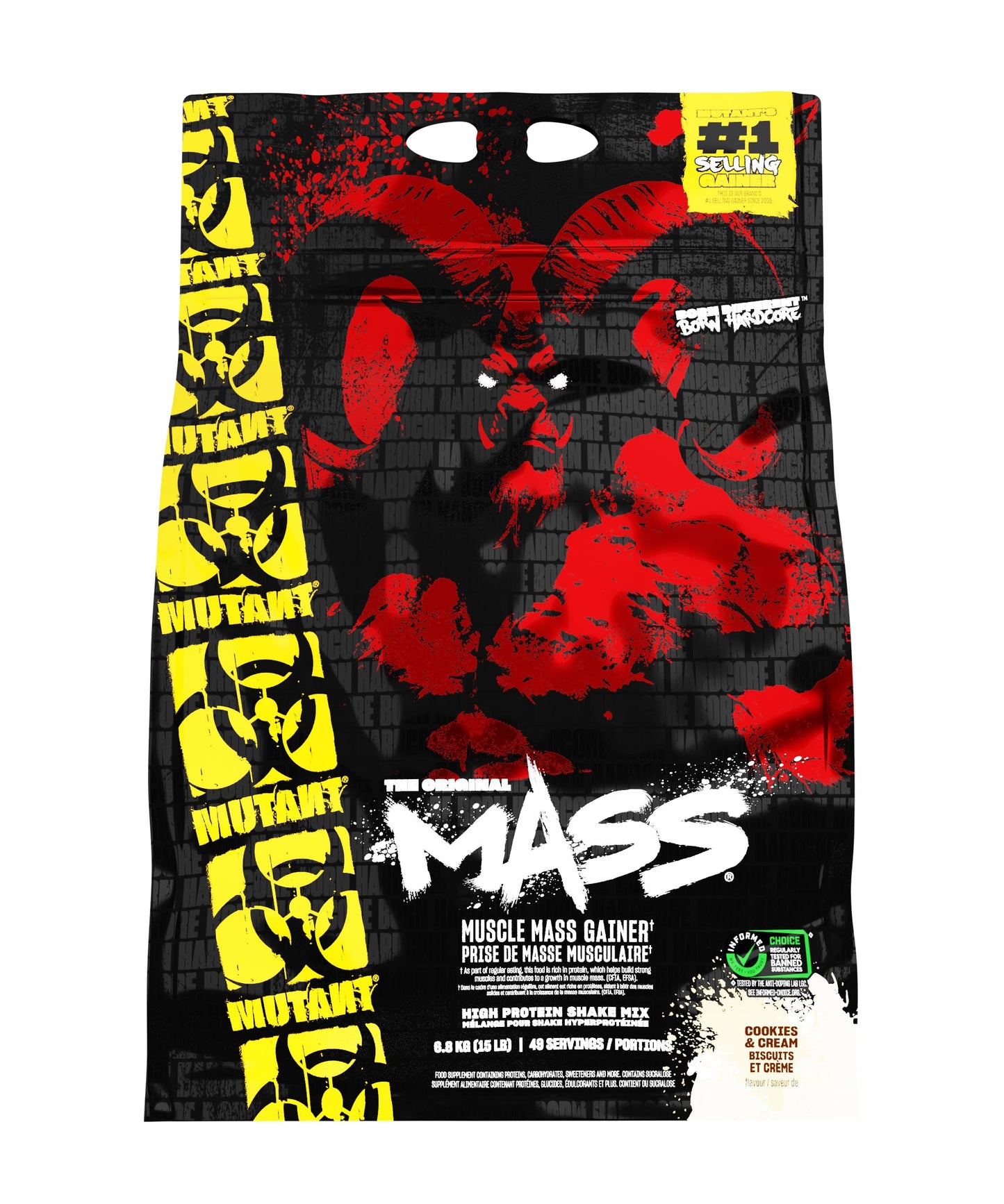 Mutant Mass Weight Gainer Protein Powder 240 Servings
