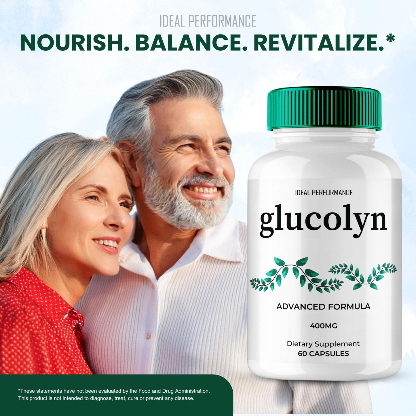 IDEAL PERFORMANCE Glucolyn Capsules 60 Count