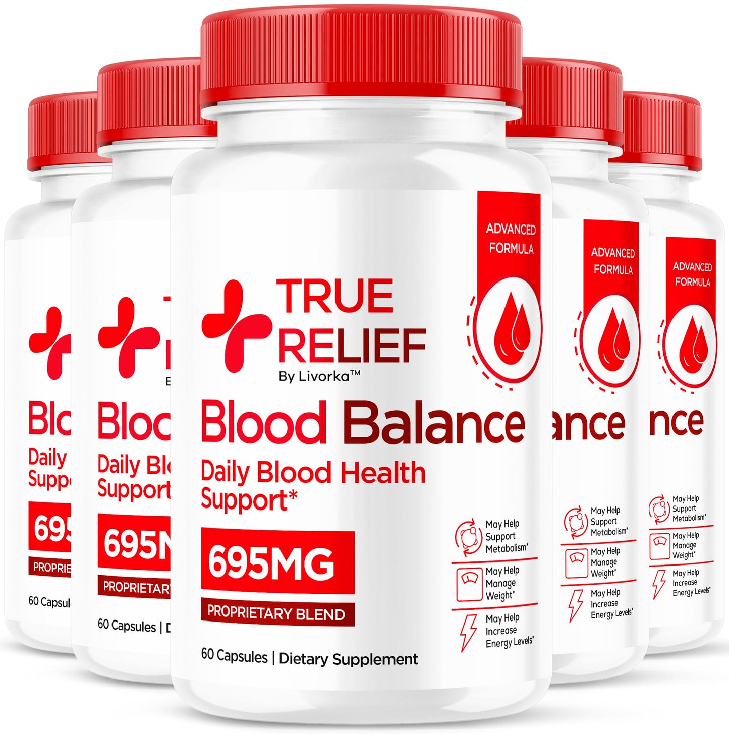 LIVORKA True Relief Capsules 300 Capsules