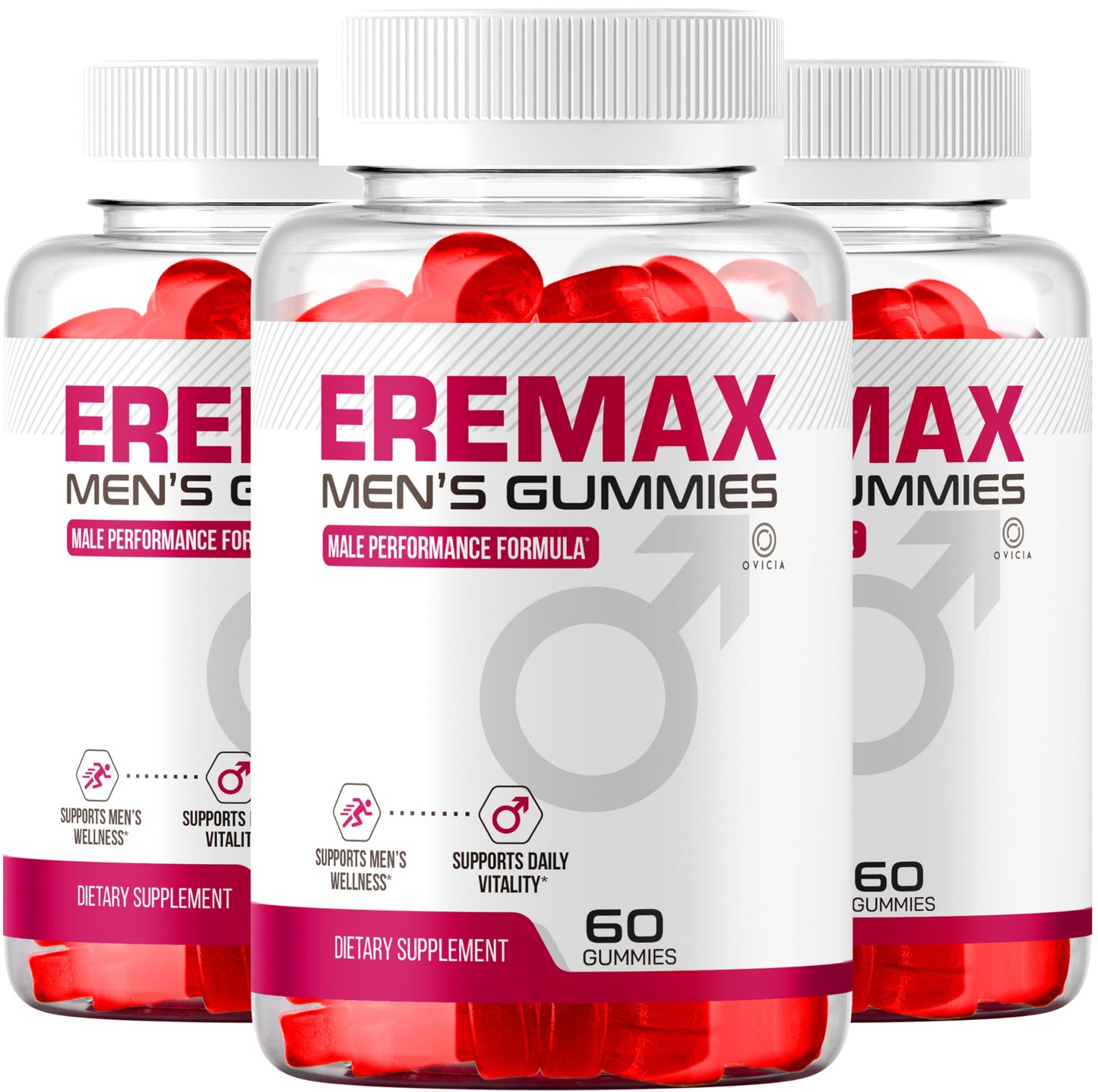 OVICIA Eremax Gummies 180 Gummies