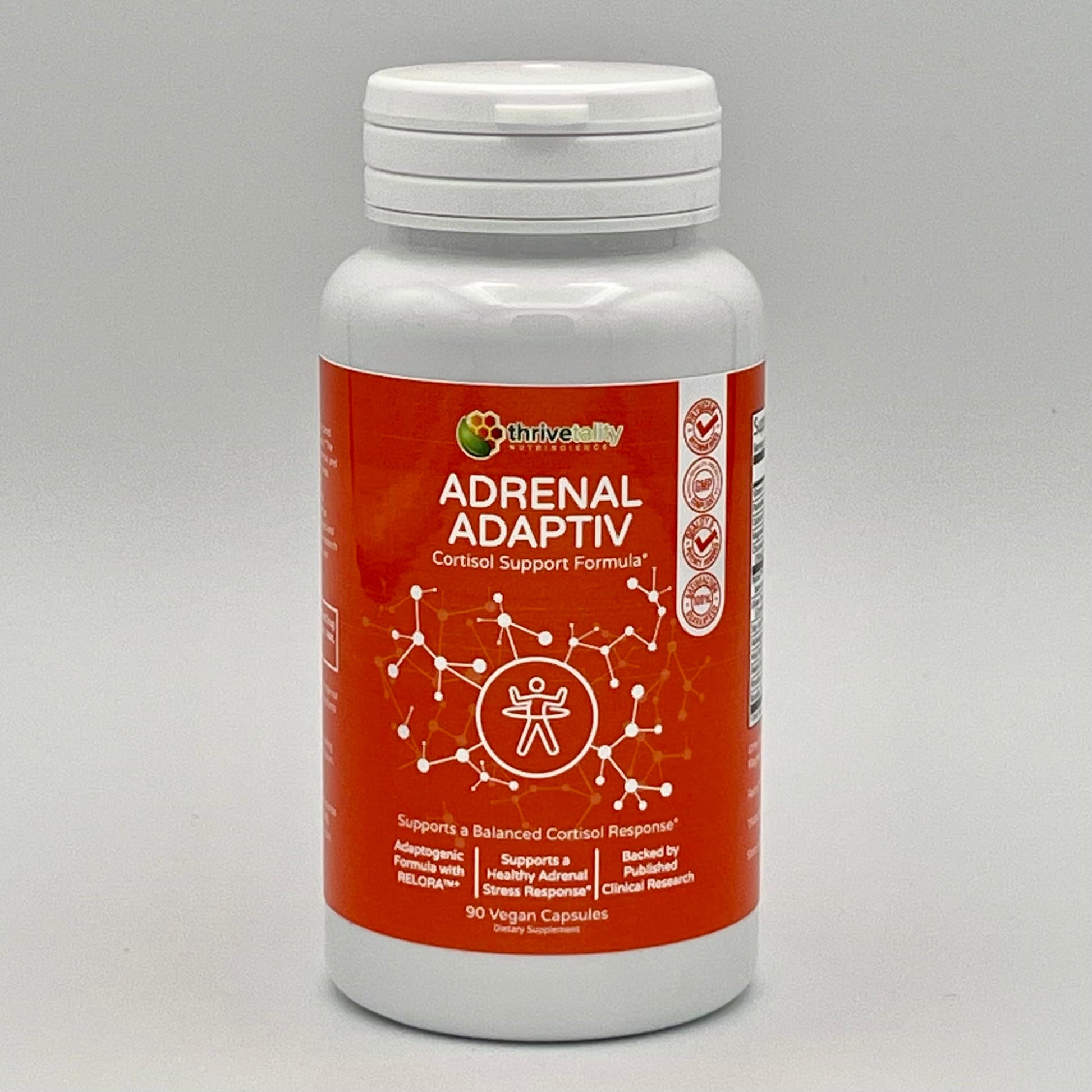Thrivetality Nutriscience Adrenal ADAPTIV Cortisol Support Formula Capsule 90 Count