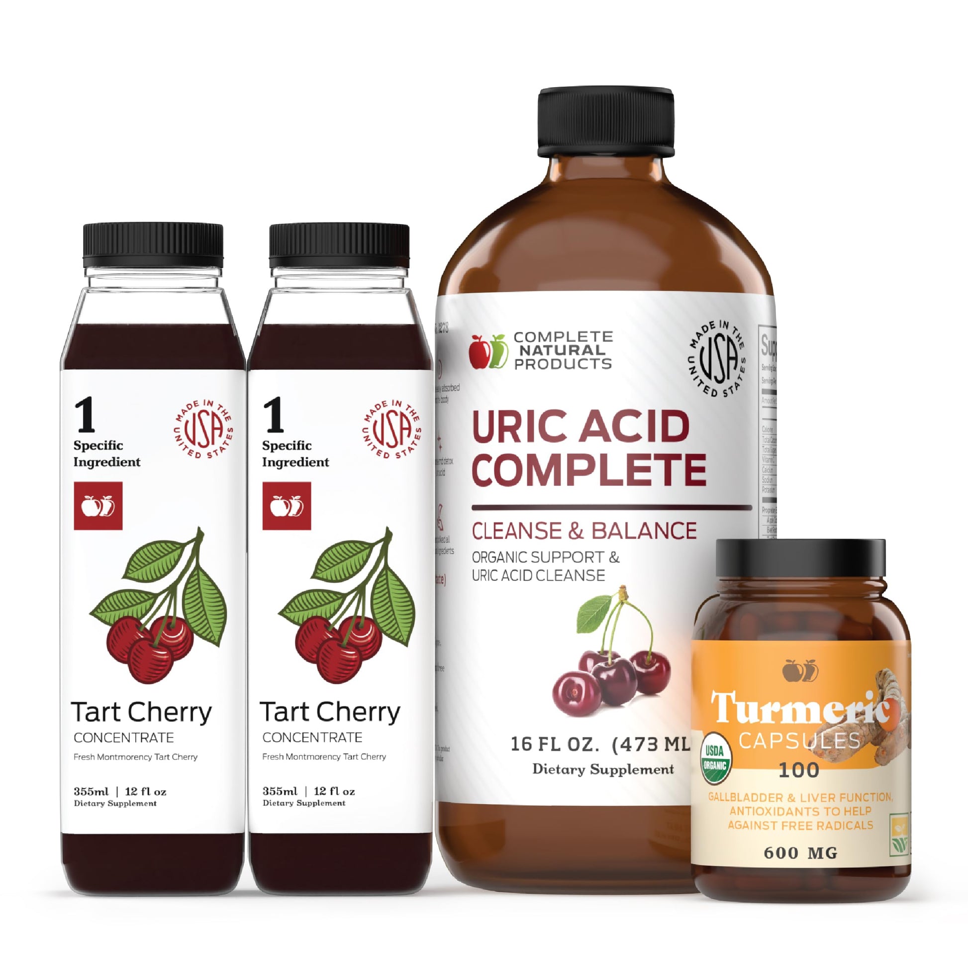 Complete Natural Products Uric Acid Cleanse Bundle Capsule 1