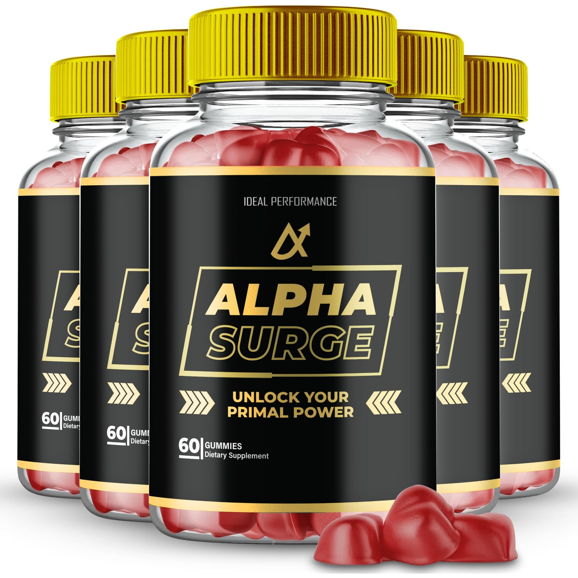 IDEAL PERFORMANCE Alpha Surge Gummies 300 Count