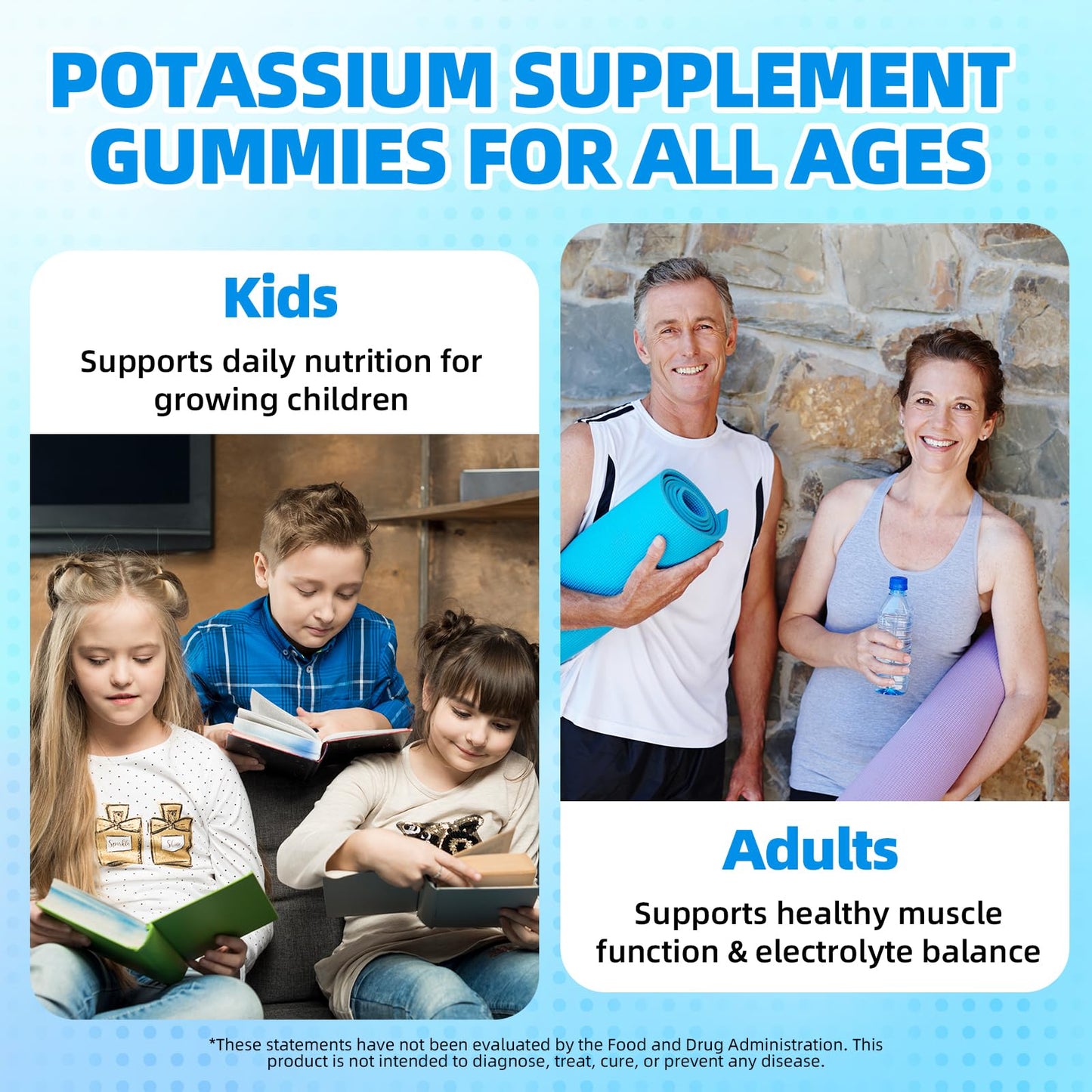 Mchokuu Potassium Chloride Gummies 1200mg 120 Count