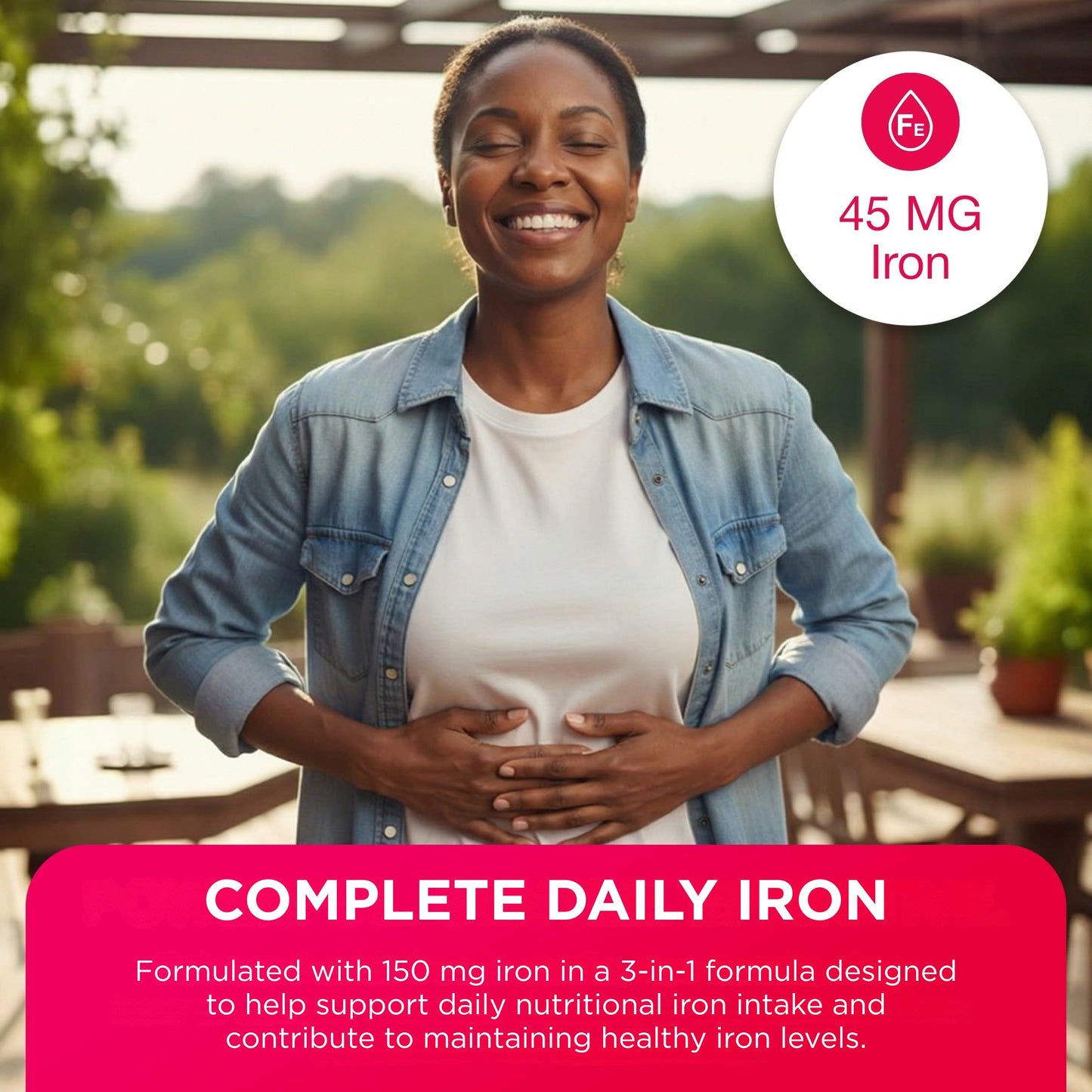 Pharmaris i-max Maintenance Iron Supplement Chewable Tablet, 100 Count