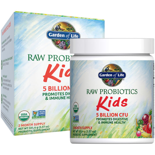 Garden of Life Raw Probiotics Kids Powder 3.4 Ounce