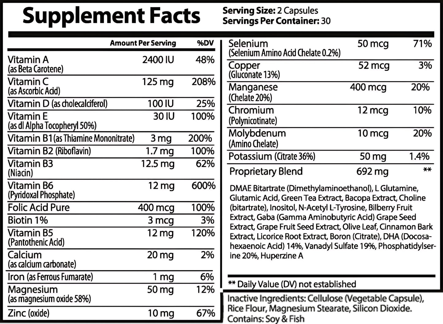 Neurd Labs Neuro Jet Nootropic Capsules, 60 Veggie Capsules