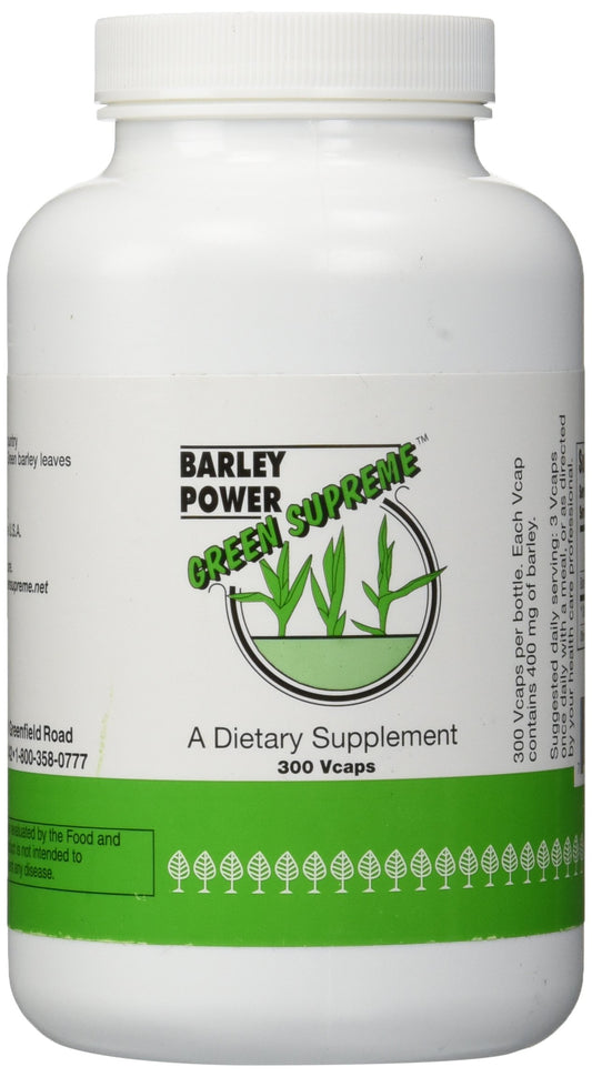Green Supreme Barley Power Capsules 300