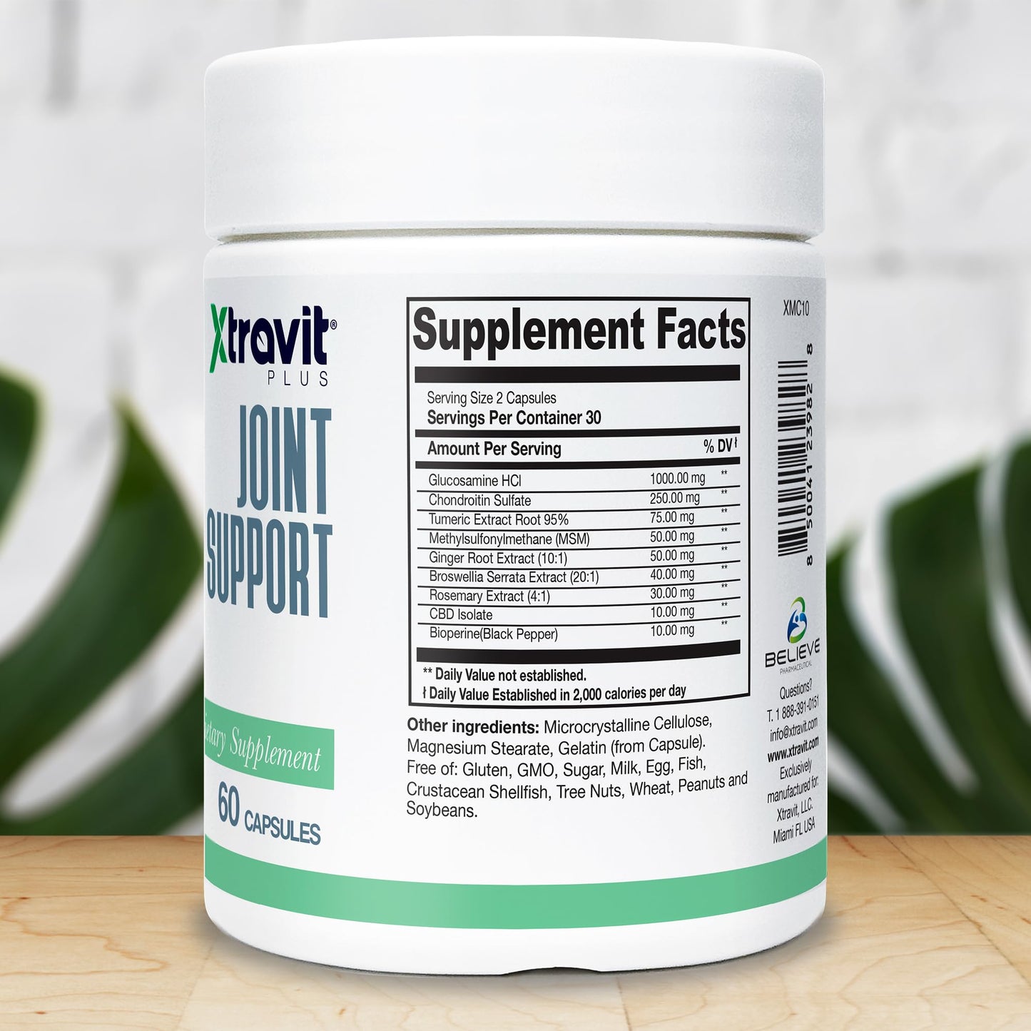 Xtravit Joint Support Supplement Capsule, 60 Capsules