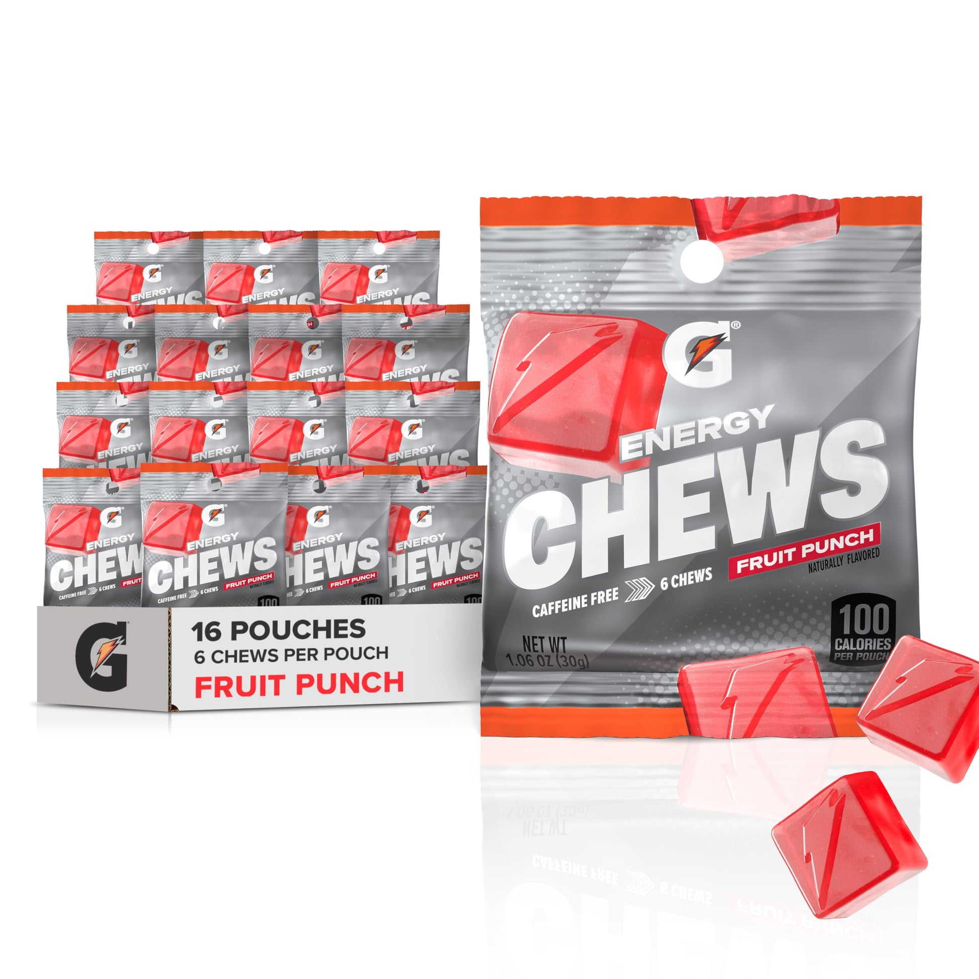 Gatorade Energy Chews Gummy 16 Pack