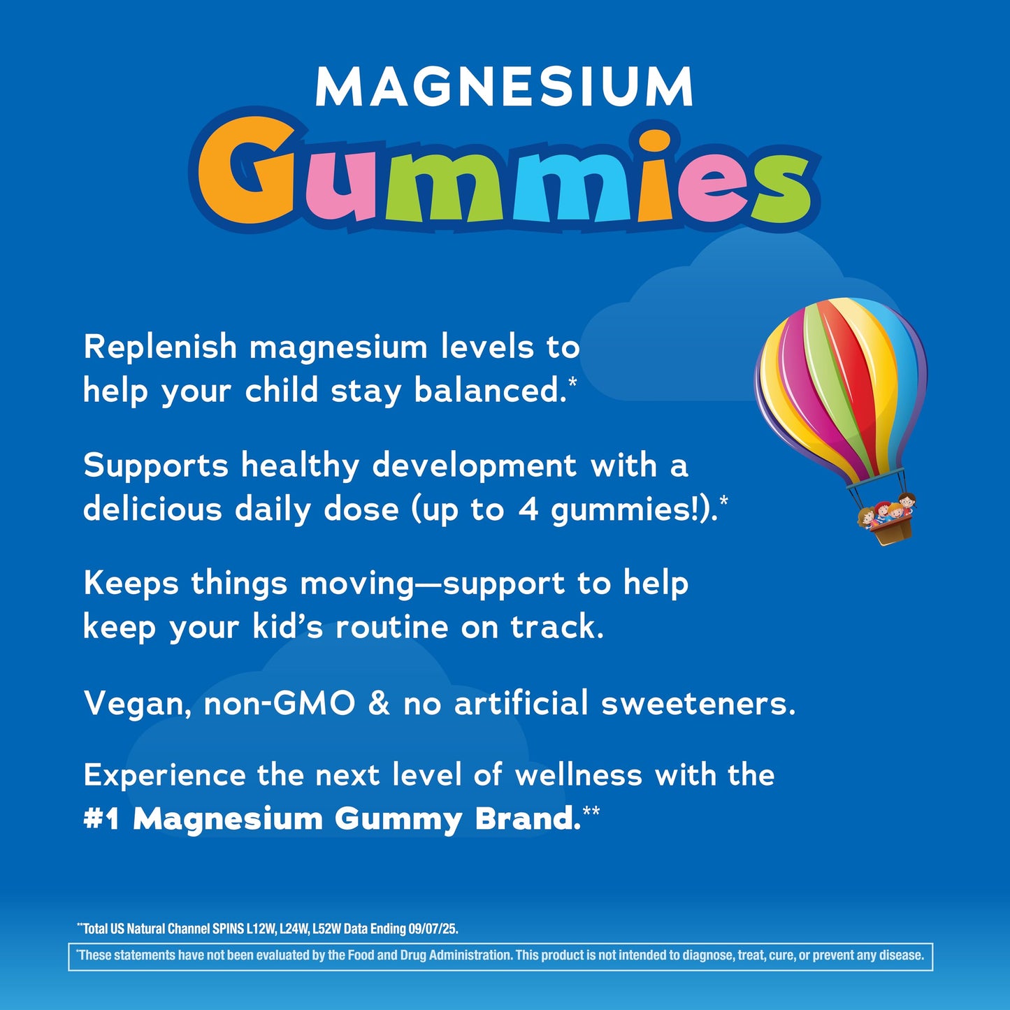 Natural Vitality Kids Calm Magnesium Gummies 120