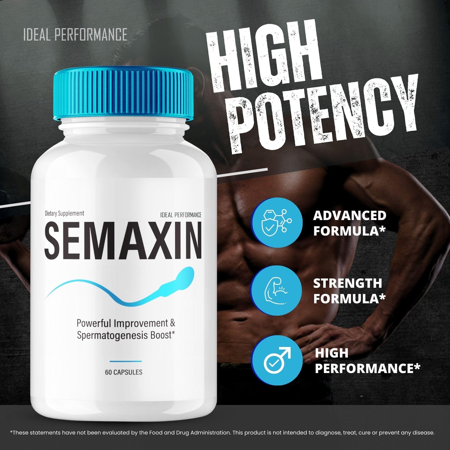 IDEAL PERFORMANCE Semaxin Capsule, 120 Capsules