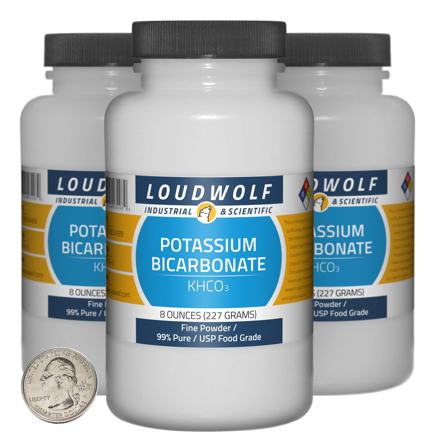 Loudwolf Potassium Bicarbonate Powder, 24 Ounces