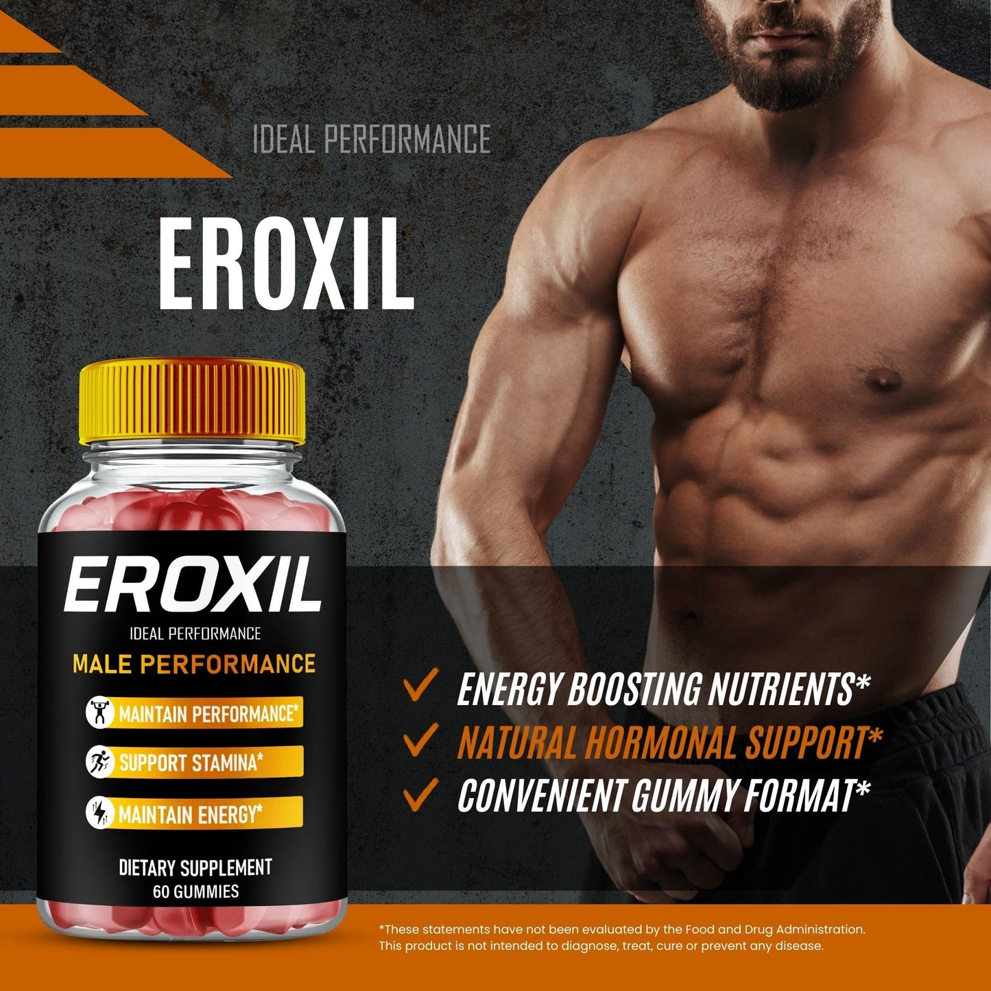 IDEAL PERFORMANCE Eroxil Gummies 300 Count