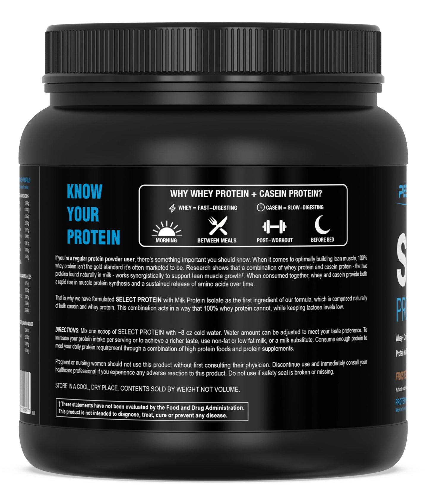 PEScience Select Protein Powder Frosted Chocolate Cupcake, 15 Servings